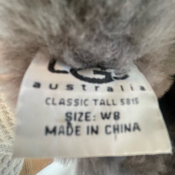 UGG Classic Tall Gray Boot - Picture 6 of 6